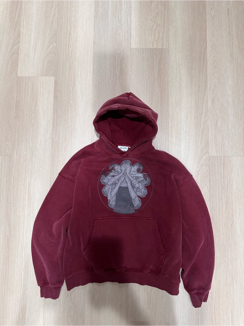 Rocfashioned Mindless Burgundy Hoodie